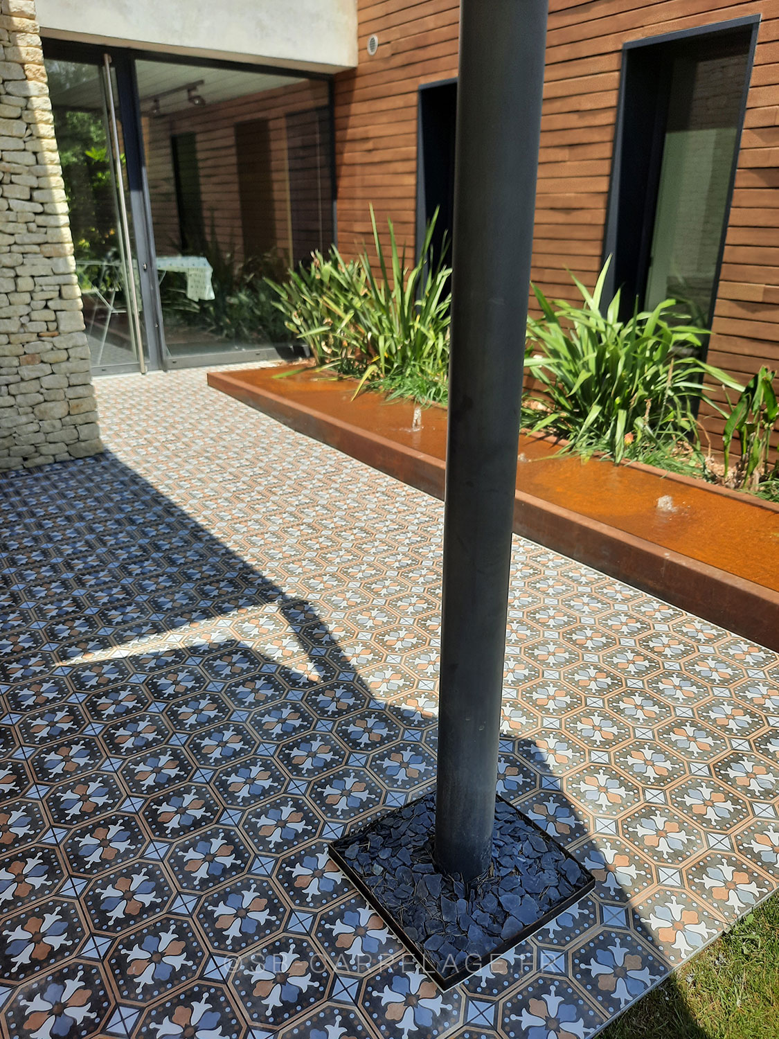 SB CARRELAGE extérieur carreaux ciment