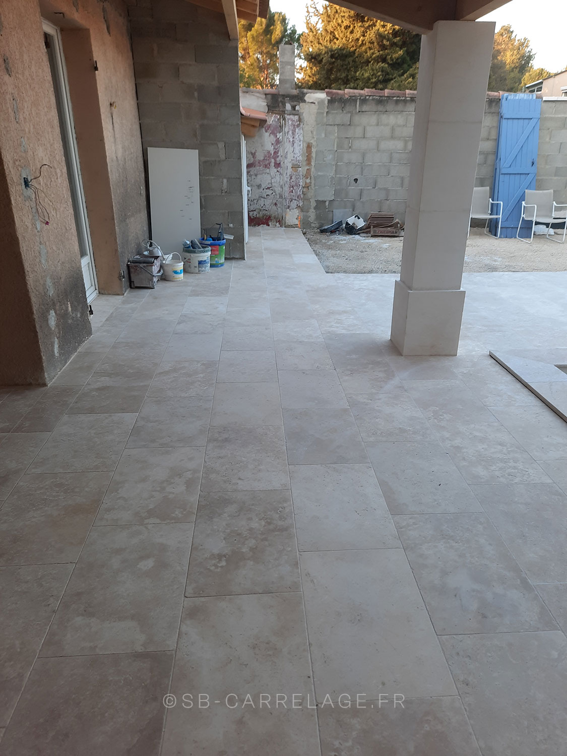 SB CARRELAGE extérieur piscine sol