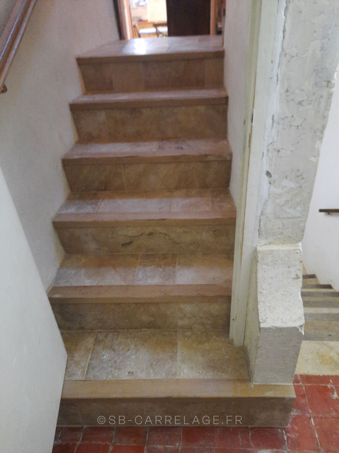 SB CARRELAGE intérieur escalier