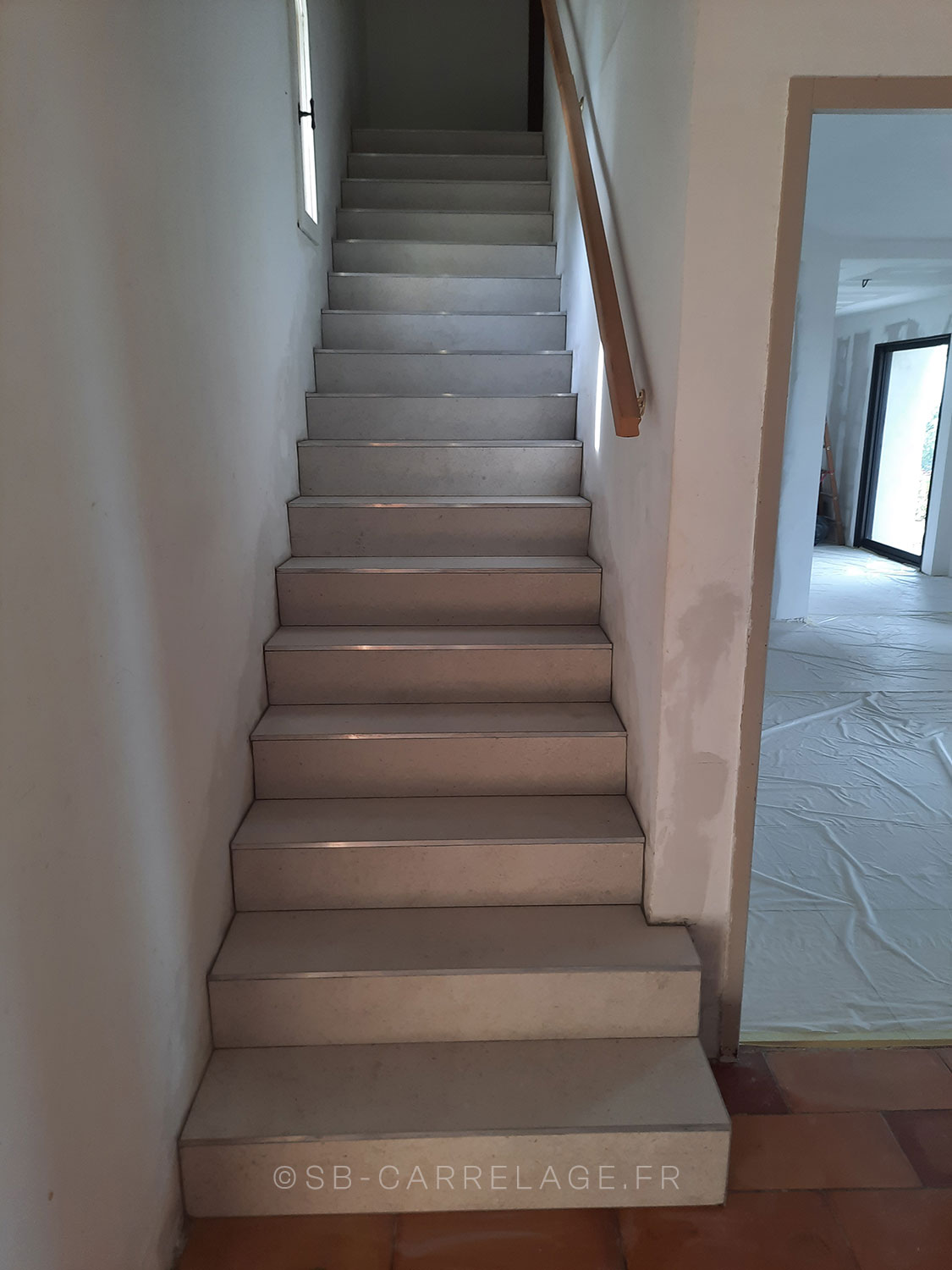 SB CARRELAGE intérieur escalier