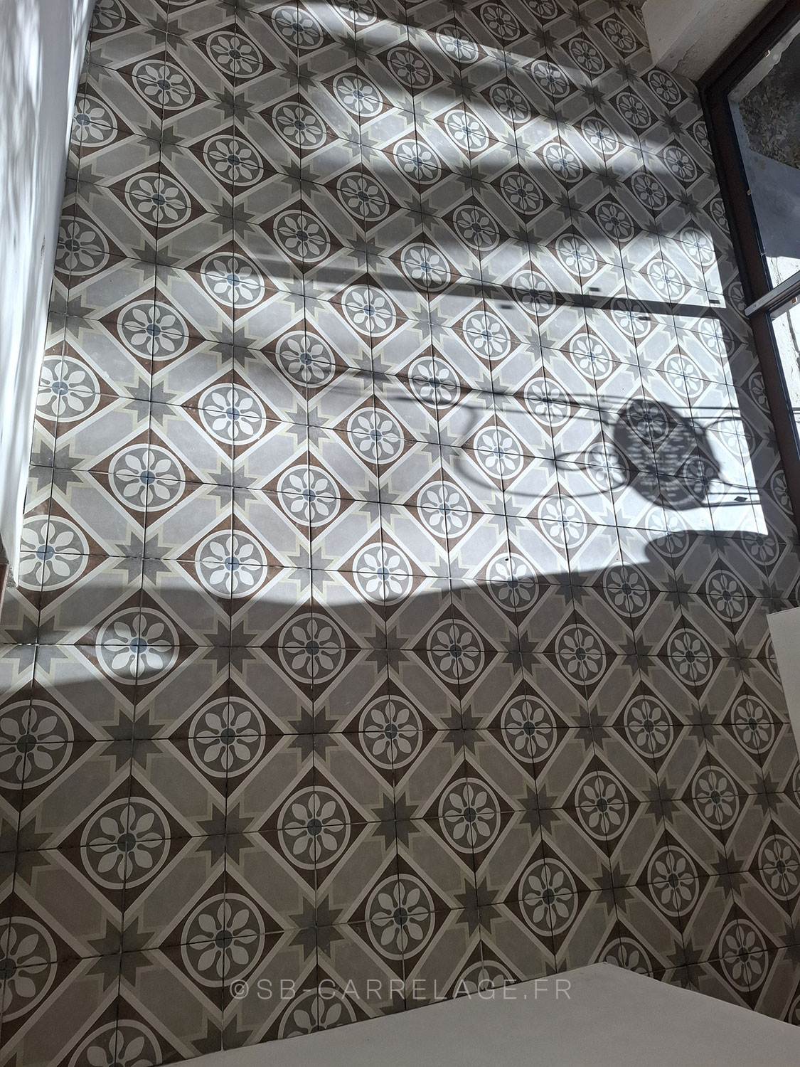 SB CARRELAGE intérieur carreaux ciment
