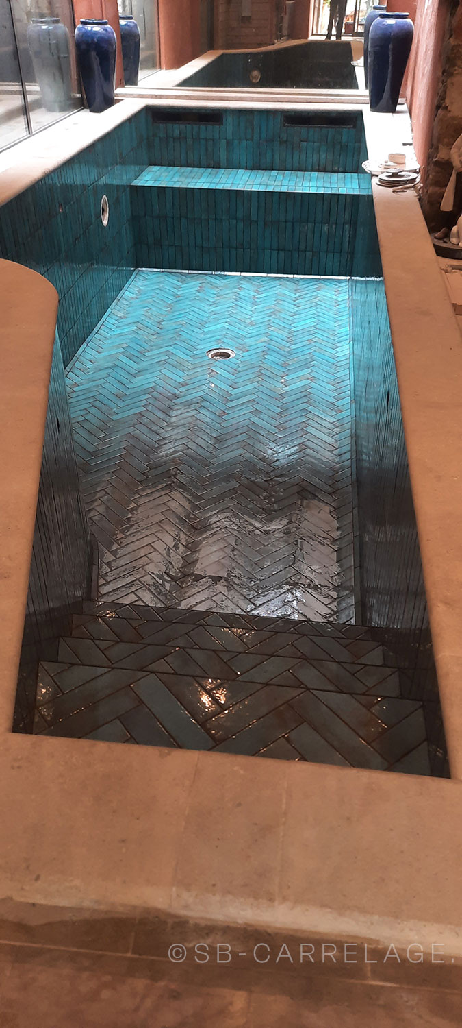 SB CARRELAGE spécial spa intérieur